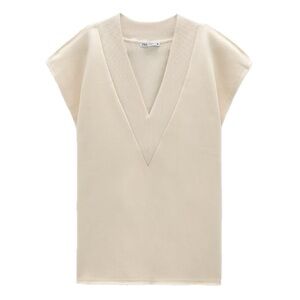 ZARA V-NECK TOP